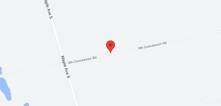 map of 48 9TH CONCESSION Road